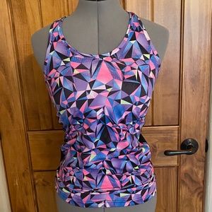 Ivivva Racerback Geometric Tank Top, Almost New, Size 14